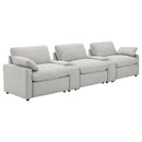 Collins - 5-Piece Power Reclining Home Theater Seating