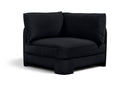 Hammond - Velvet Performance Fabric Upholstered Corner Chair