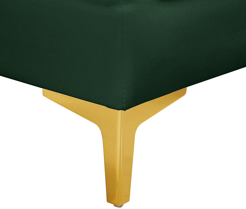 Alina - Modular Sectional 6 Piece - Green - Fabric