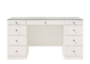 Avery - Vanity Set (With LED Luxo Mirror) - White