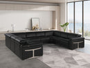 1126 - 8-Piece U-Shaped Sectional Sofa In With 4 Power Recliners & Power Headrests