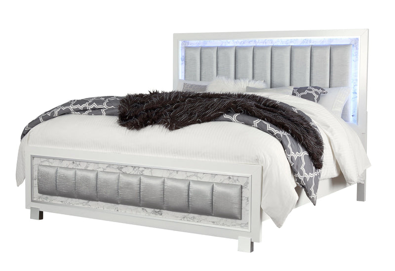 Santorini - Queen Bed - White