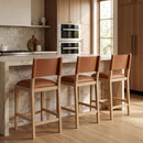 Avon - Vegan Leather Counter Stool