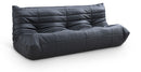 Relax - Vegan Leather 77.75" Upholstered Sofa