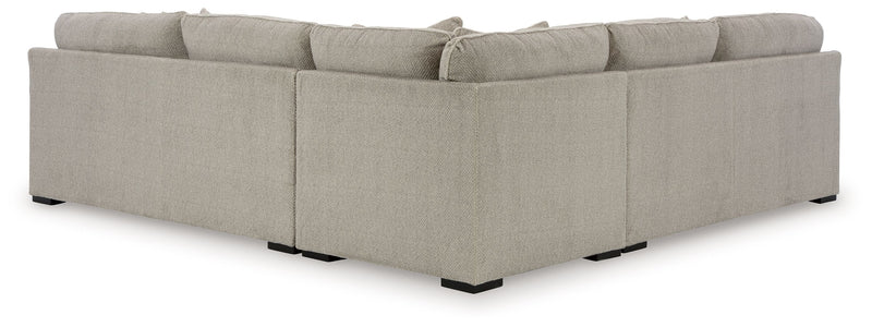 Lelandwood - Sisal - 3-Piece Sectional