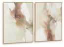 Brettwarth - Wall Art Set (Set of 2) - Green / Blue / Yellow