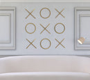 XOXO - Steel Wall Decor - Yellow