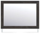 Hollivern - Bedroom Mirror - Dark Gray