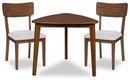 Tameride - 3 Pc. - Dining Table And 2 Chairs - Brown