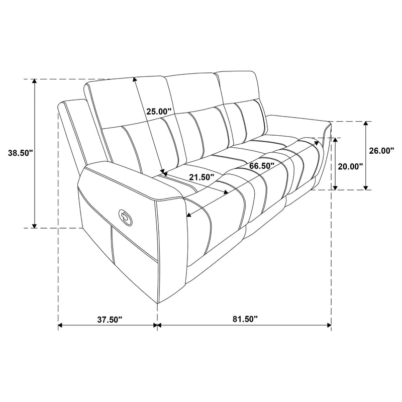 Brentwood - Upholstered Reclining Sofa Set