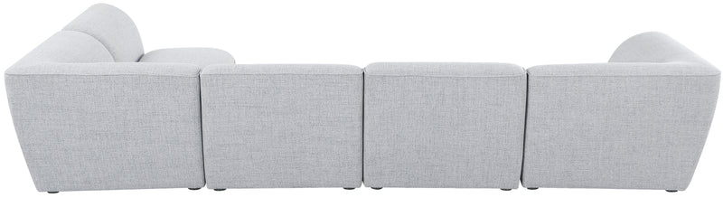 Miramar - Modular Sectional 5 Piece - Gray - Modern & Contemporary