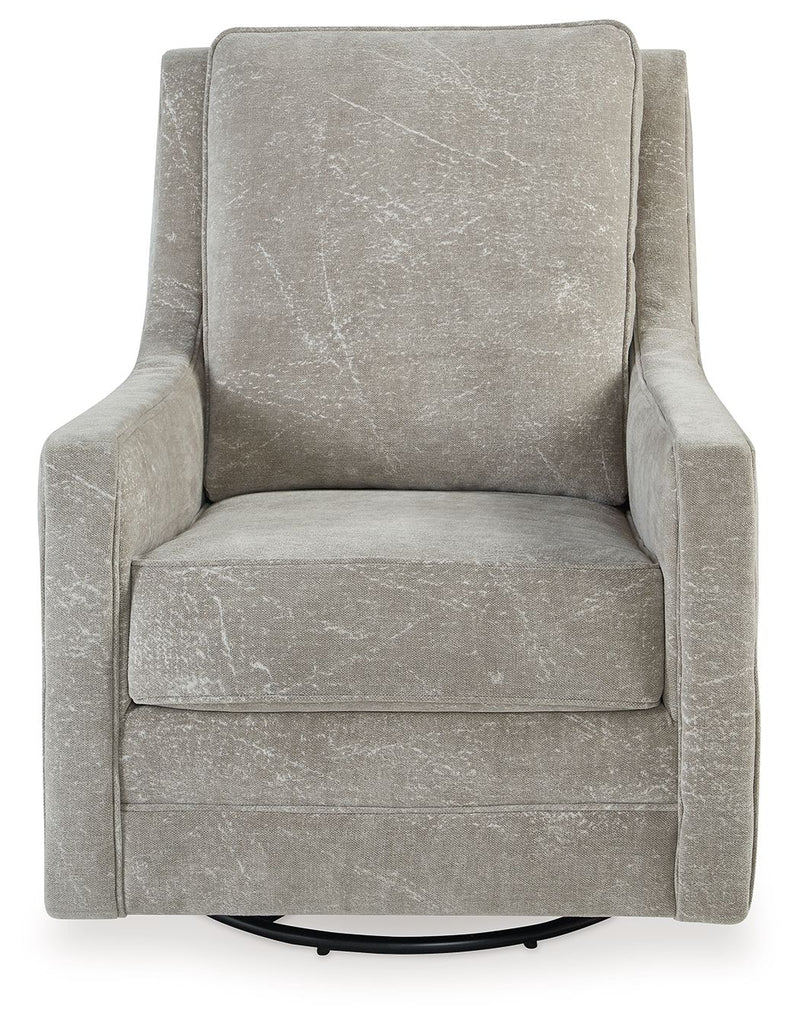 Kambria - Pebble - Swivel Glider Accent Chair