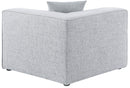 Cube - Linen Corner Chair