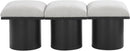 Pavilion - 3 Piece Modular Bench With Black Base