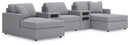Modmax - Sectional - Granite