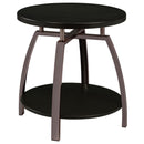 Dacre - Round Engineered Wood Top Table
