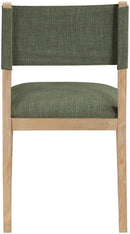 Avon - Linen Textured Performance Fabric Upholstered Dining Side Chair (Set of 2)