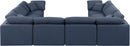 Indulge - Linen 8 Piece Modular Sectional