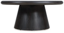 Bracken - Round Cocktail Table - French Black