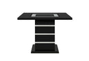 Monaco - Rectangular Bar Table - Black