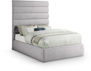 Adam - Linen Fabric Bed With 70.5" Headboard
