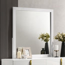 Ines - Dresser Mirror Holographic - White High Gloss