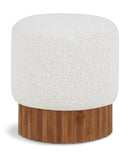 Veranda - Ottoman / Stool With Brown Base