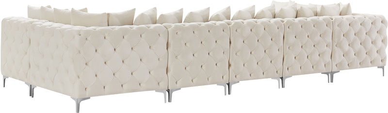 Tremblay - Modular Sectional 7 Piece - Cream - Fabric