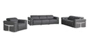 1126 - 6-Piece Modular Power Reclining Sofa, Loveseat & Chair Set In With 6 Power Recliners & Power Headrests