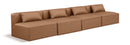 Cube - Modular 4 Seat Armless Sofa