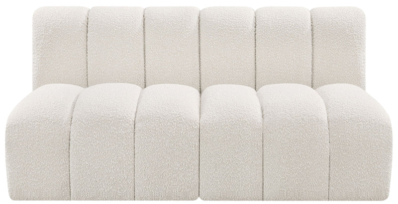 Arc - Boucle Fabric 2 Seats Modular Sofa