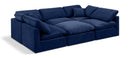 Indulge - Velvet 6 Piece Modular Sectional