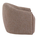 Ballona - Accent Chair With Swivel - Brown Chenille