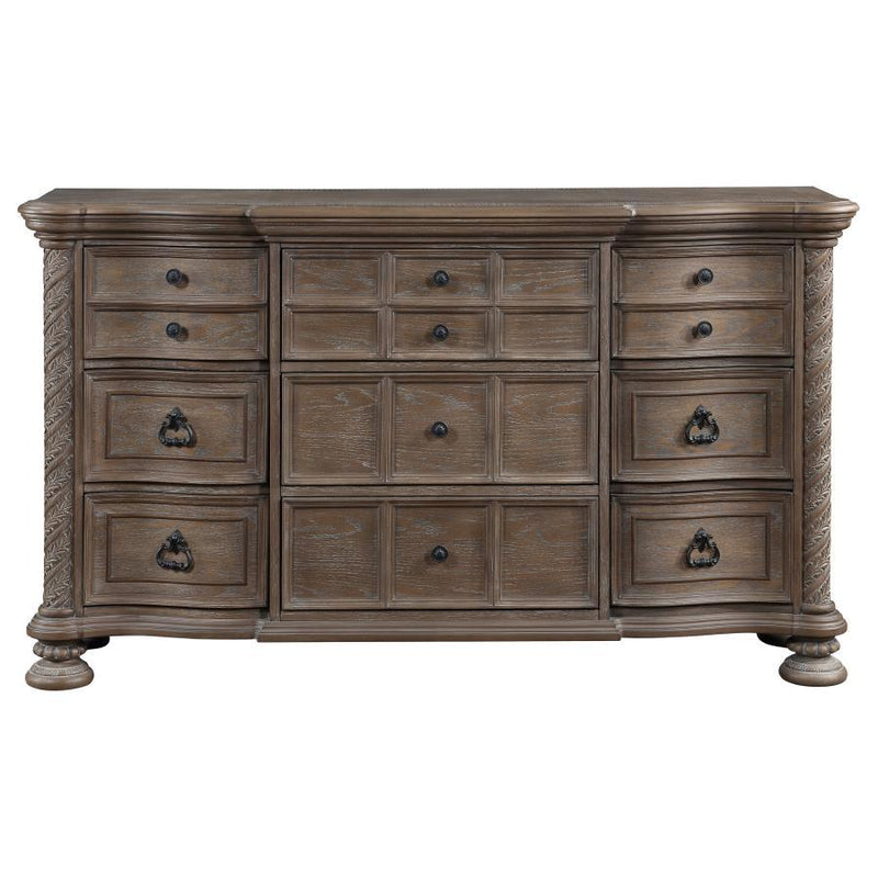 Emmett - 9-Drawer Dresser - Walnut