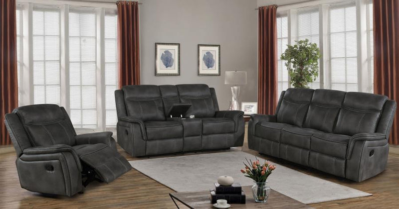 Lawrence - Upholstered Reclining Sofa Set