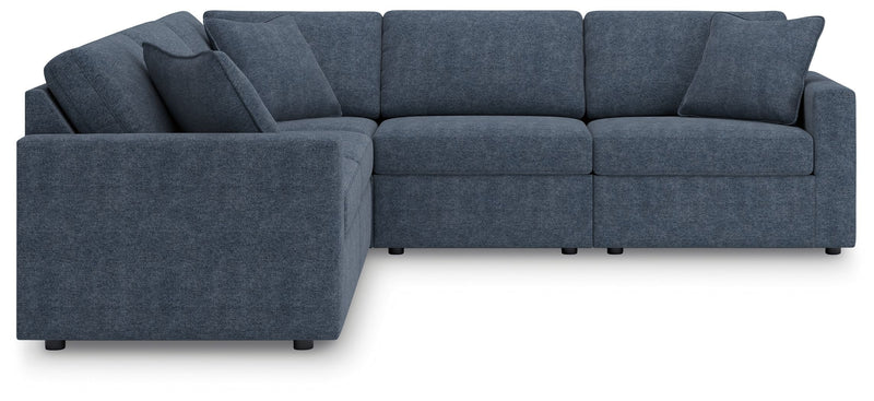 Modmax - Ink - 5-Piece Sectional - Fabric