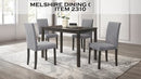 Melshire - Dining Table - Dark Brown