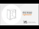 Shawburn - One Drawer Night Stand - Gray