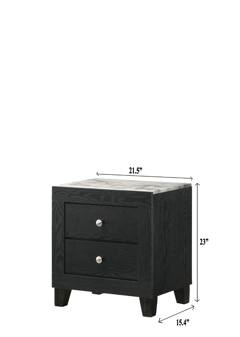 Cadence - Nightstand - Black