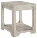 Fregine - Rectangular End Table - Whitewash