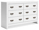 Binterglen - Dresser - White