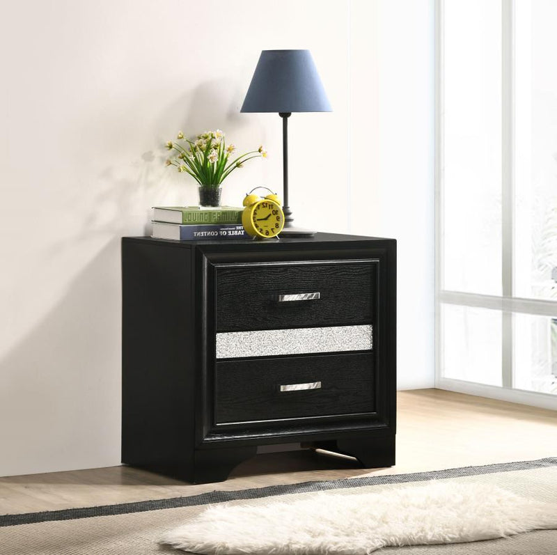 Miranda - 2-Drawer Nightstand Tray