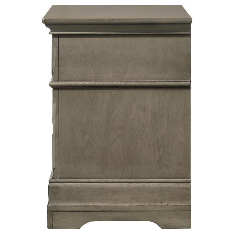 Manchester - 3-Drawer Nightstand - Wheat