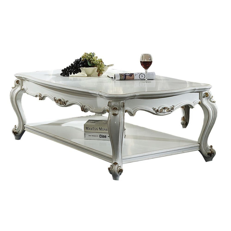 Picardy II - Coffee Table - Antique Pearl