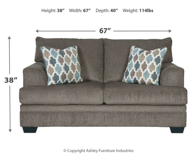 Dorsten - Stationary Loveseat