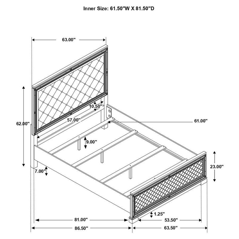 Eleanor - Panel Bed