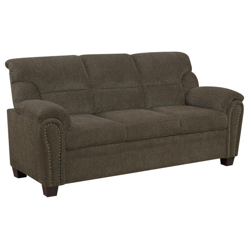 Clemintine - Upholstered Sofa with Nailhead Trim