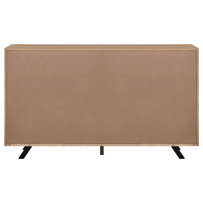 Taylor - 7-Drawer Rectangular Dresser - Light Honey Brown