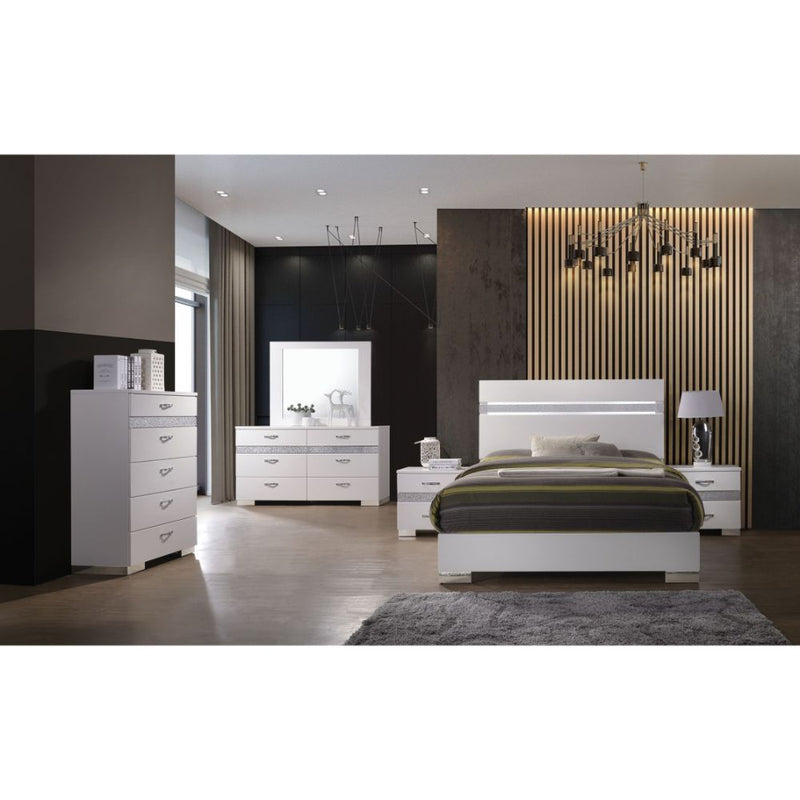 Naima II - Dresser - White High Gloss