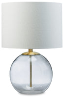 Samder - Glass Table Lamp  - White